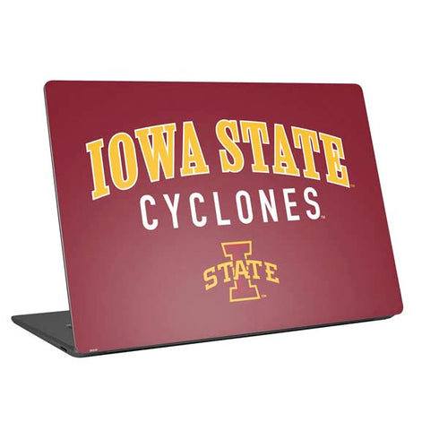 Iowa State University Collegiate Text Universal Laptop 16in (13 x 9.4in) Skin